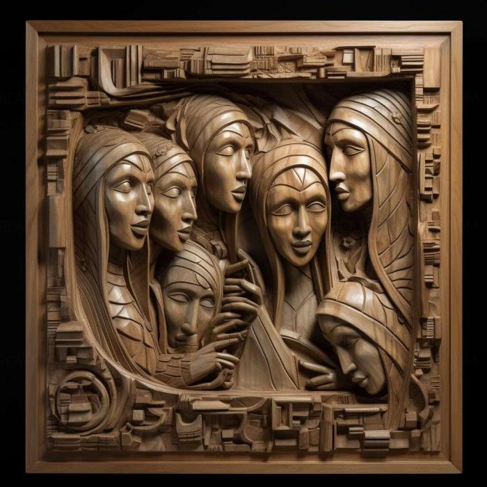 نموذج ثلاثي الأبعاد لآلة CNC 3D Art 